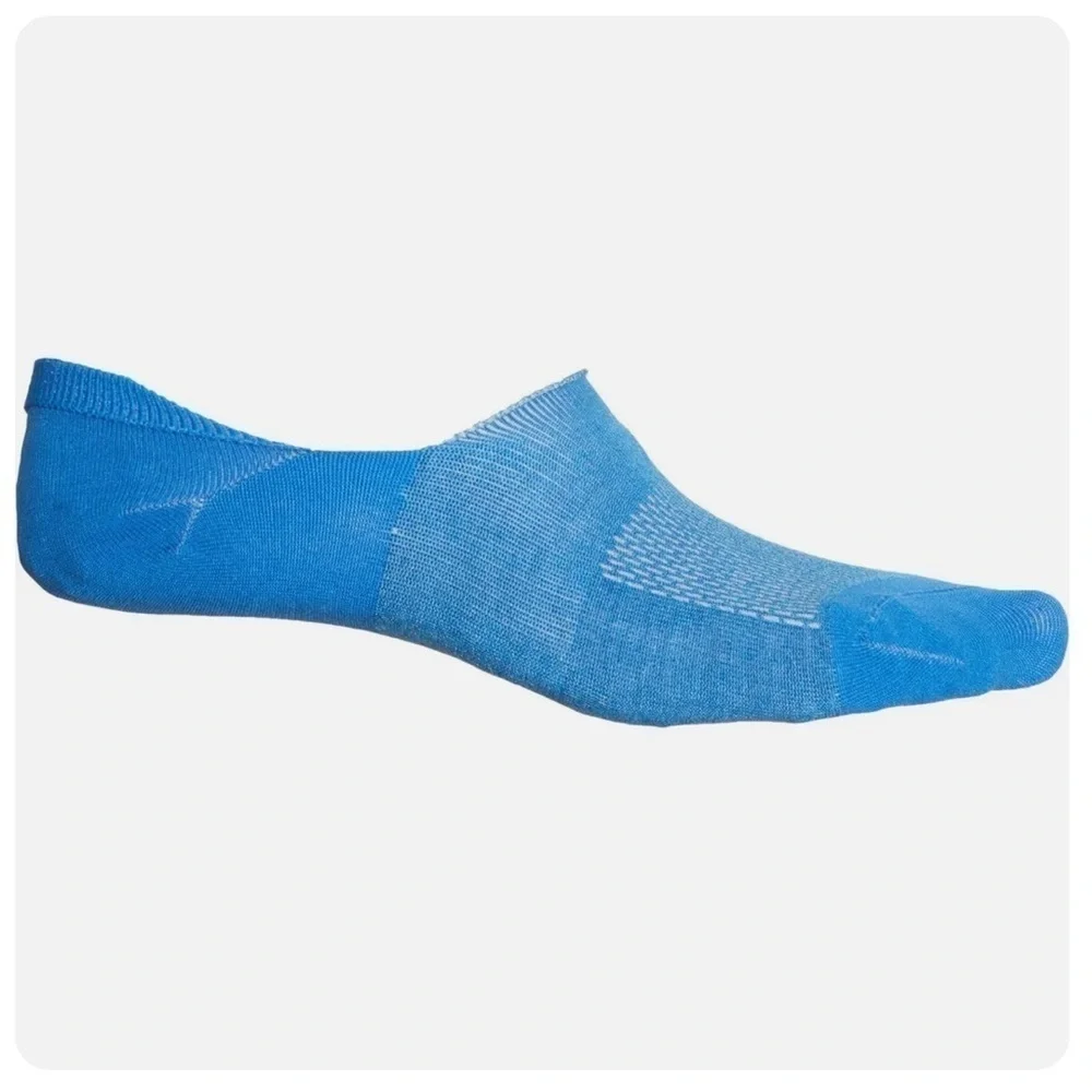 3 Pack Allbirds Merino Wool Blend Trino Sprinters No Show Socks Pacific Blue M